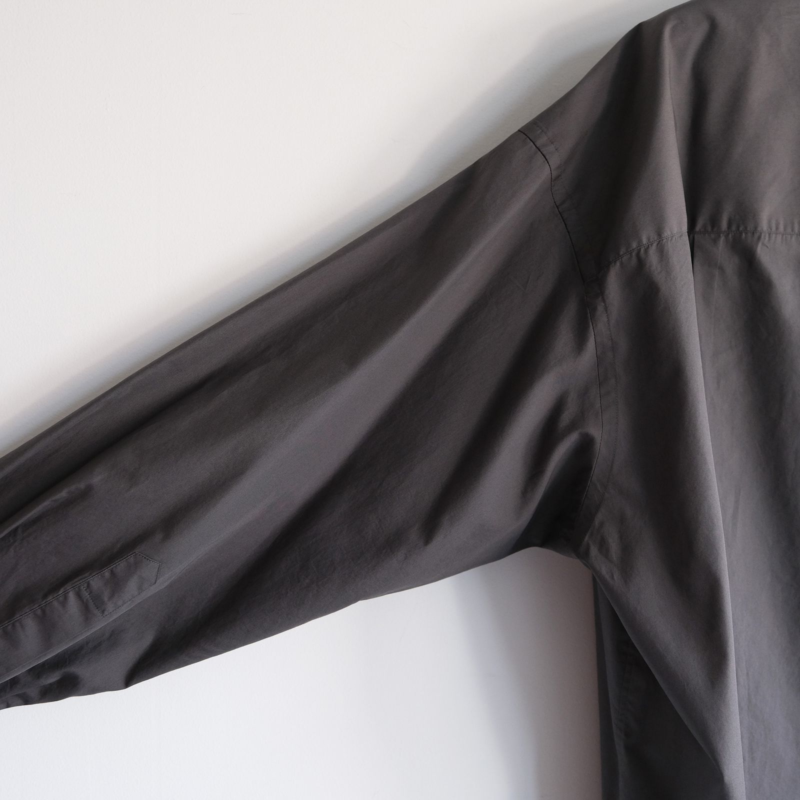 Broad L/S Oversized Regular Collar Shirt -シャツ-（C.Gray / C.グレー）GM261-50001B