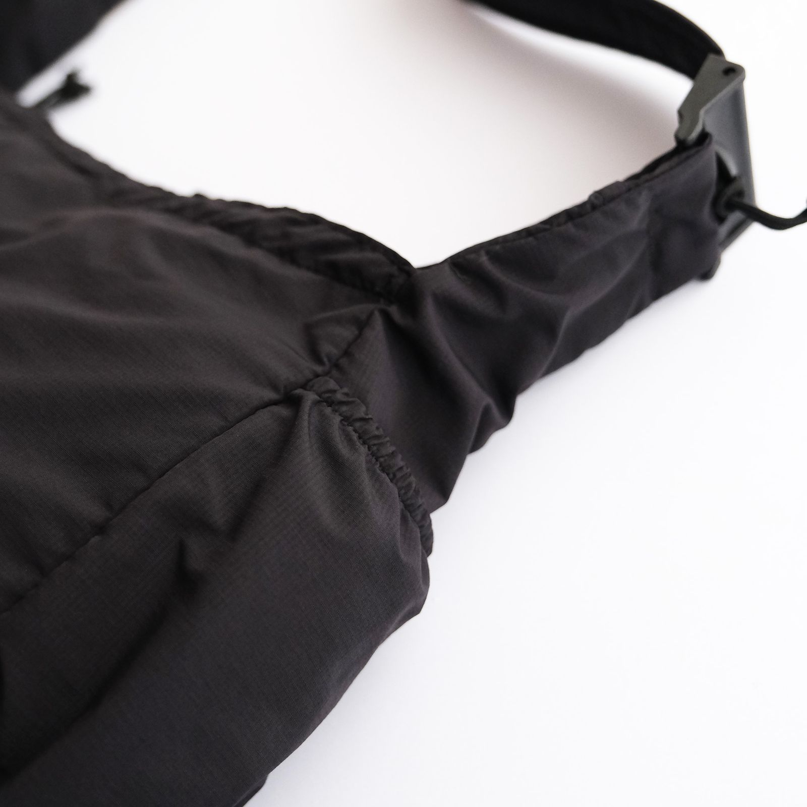 Nylon Shoulder Bag -バッグ-（Black / ブラック）