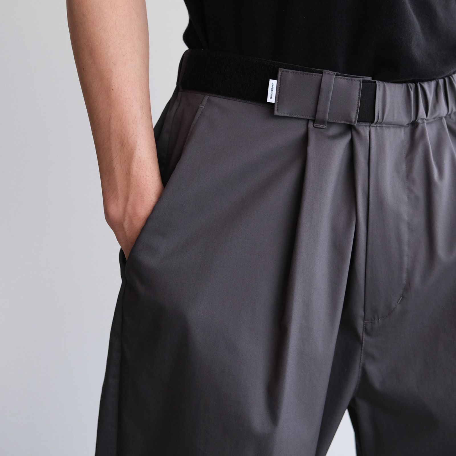 Solotex Twill Wide Chef Pants -パンツ-（Gray / グレー）