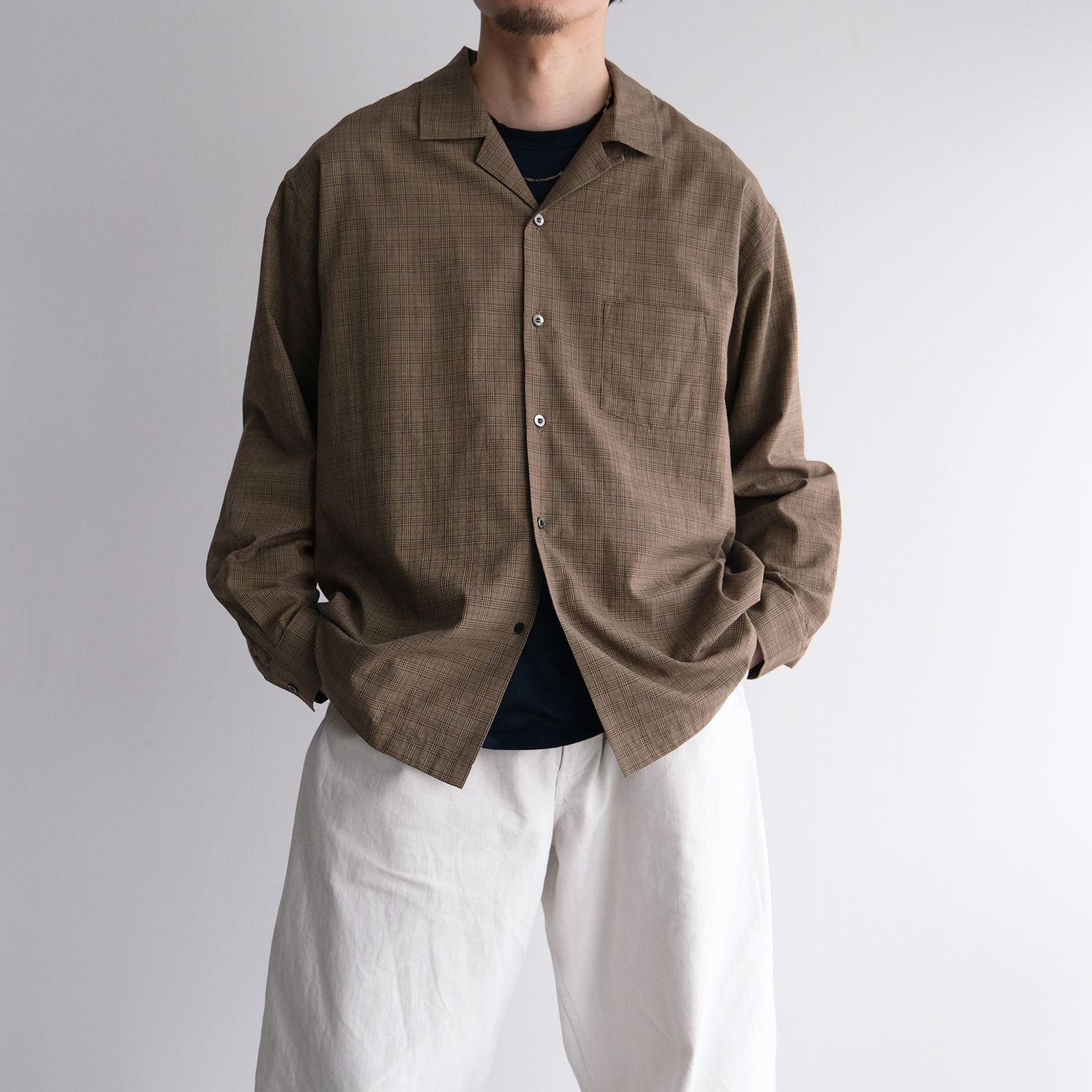 Senkou Hanabi -シャツ-（Khaki / カーキ）