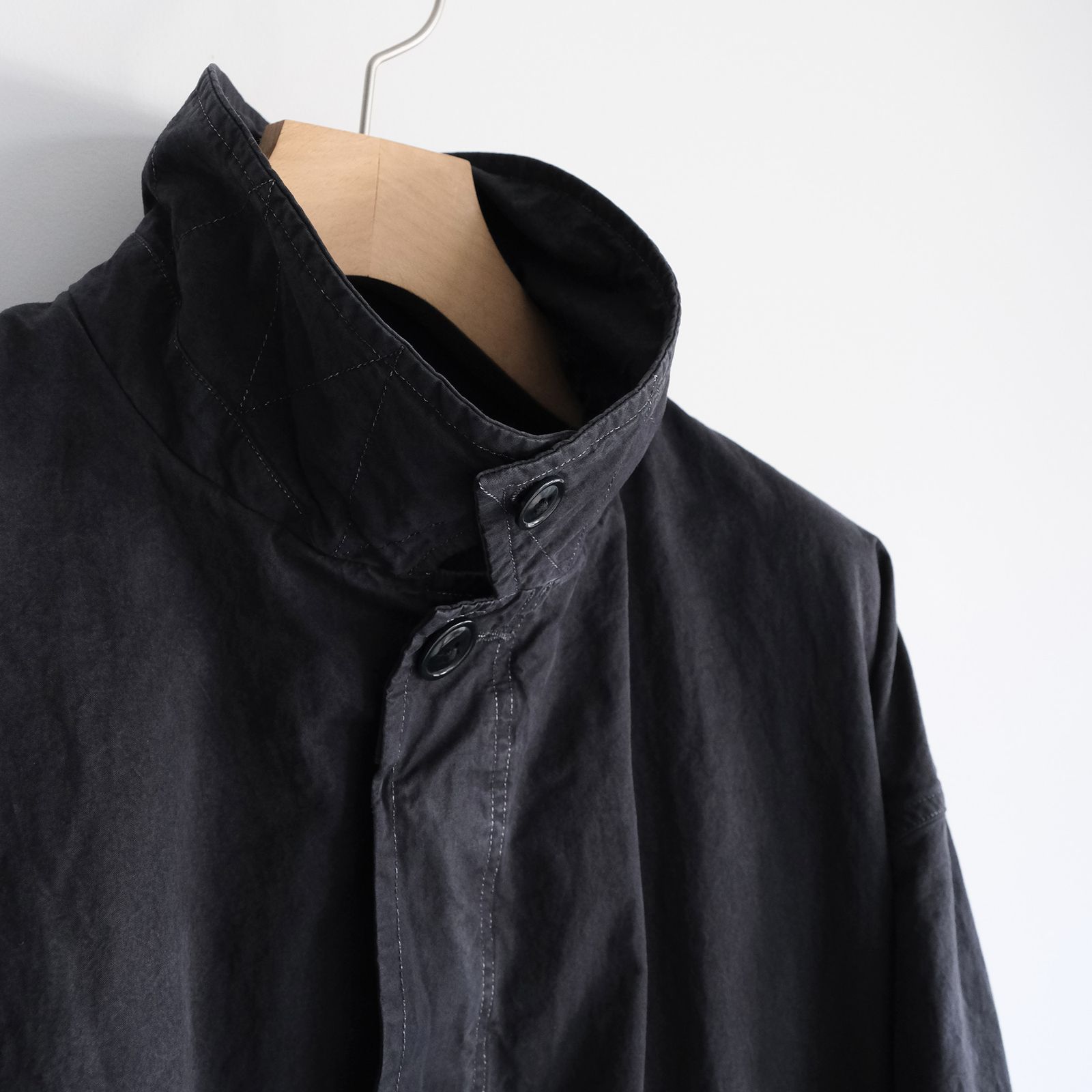 Long Over Coat -コート-（Dark Navy / ダークネイビー）