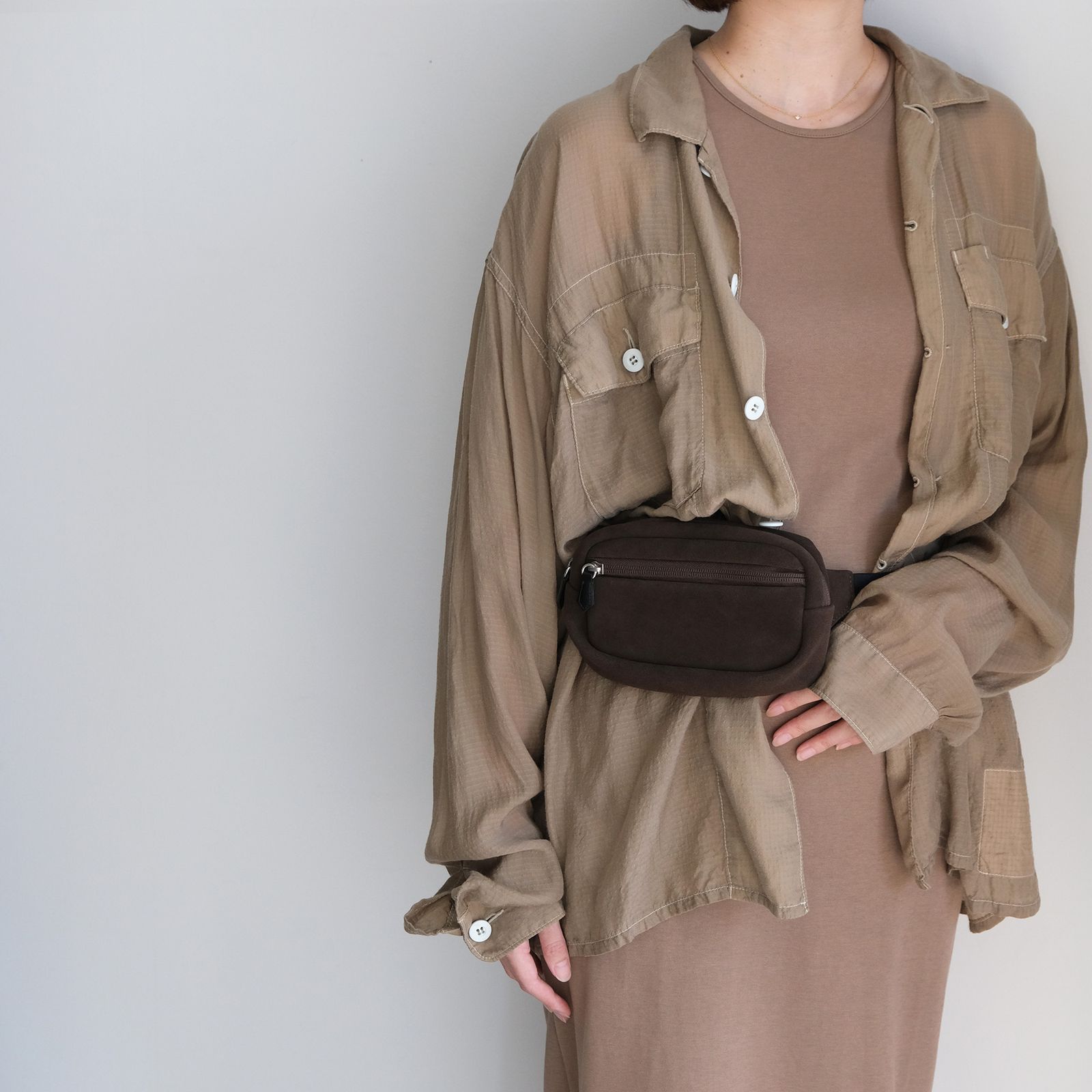 Waist Pouch B -バッグ-（Choco / チョコ）