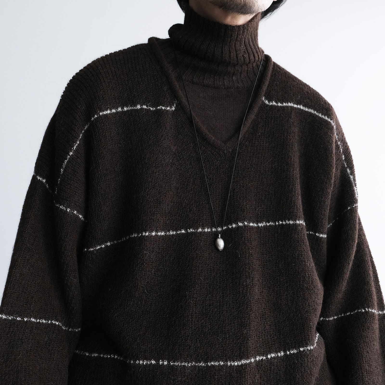Turtleneck Sweater -ニット-（Brown / ブラウン）