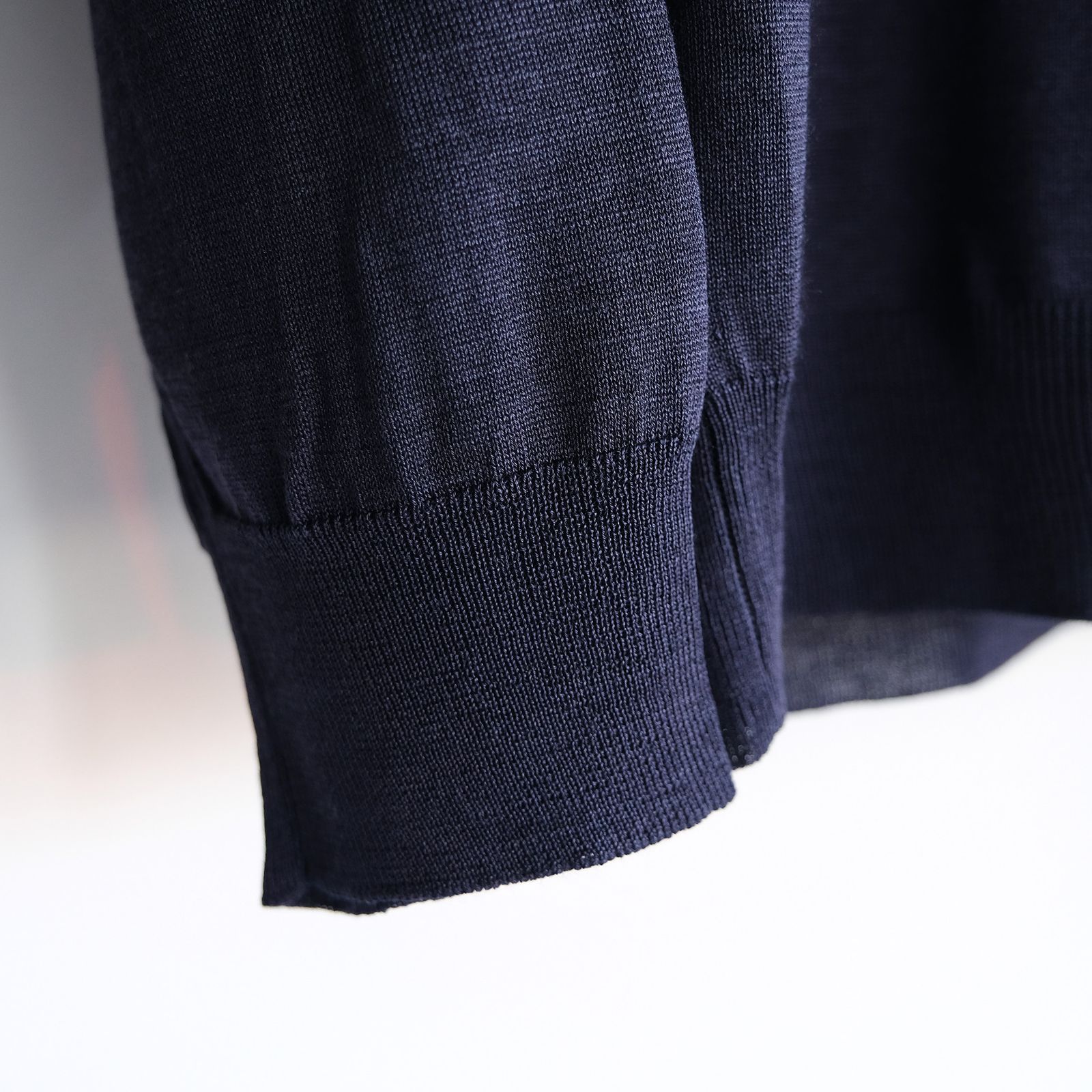 Silk Wool Knit -ニット-（Navy / ネイビー）