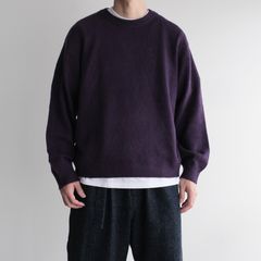 Crew Neck Knit -ニット-（Purple / パープル）