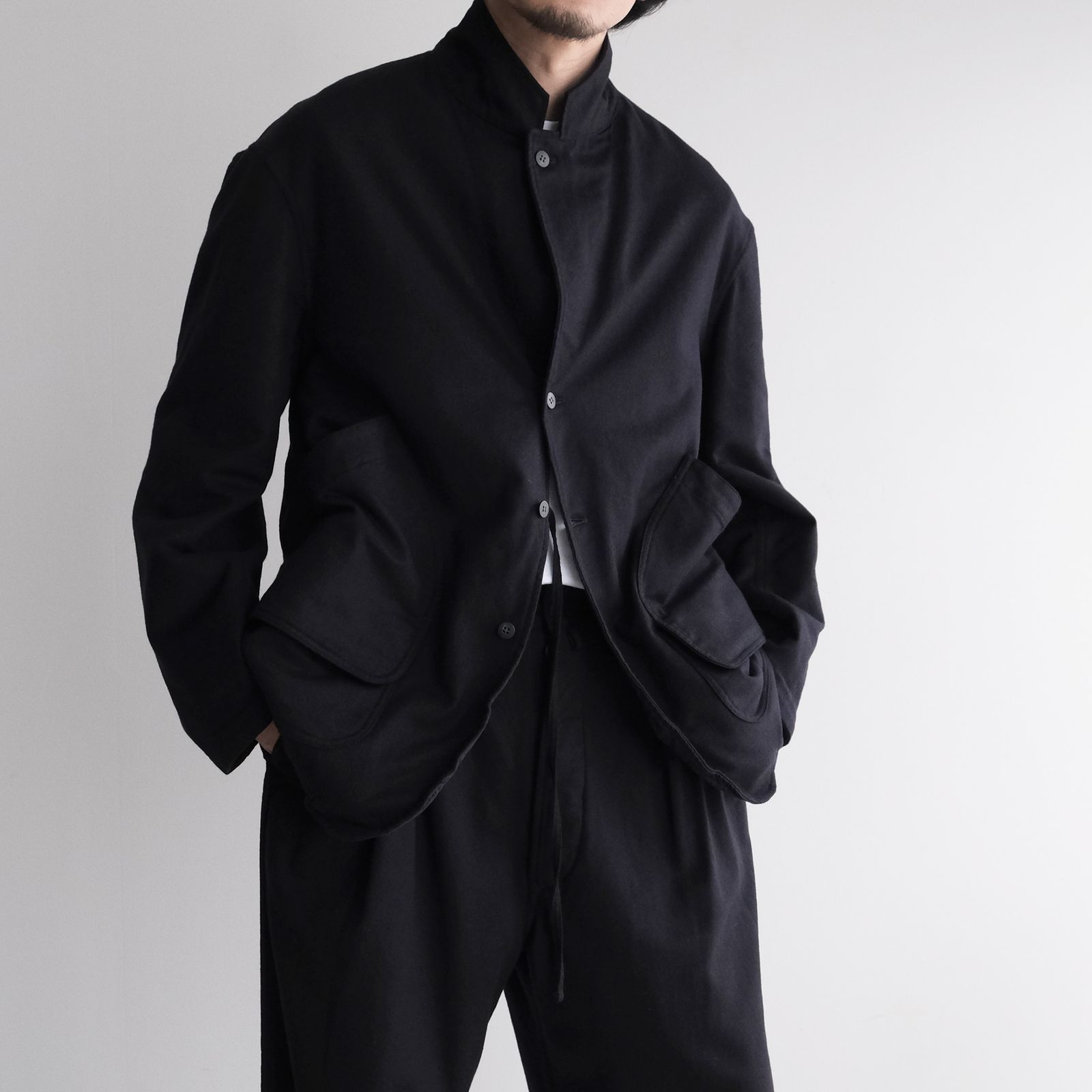 Reversible Hunter Jacket -テーラードジャケット-（Navy / ネイビー）
