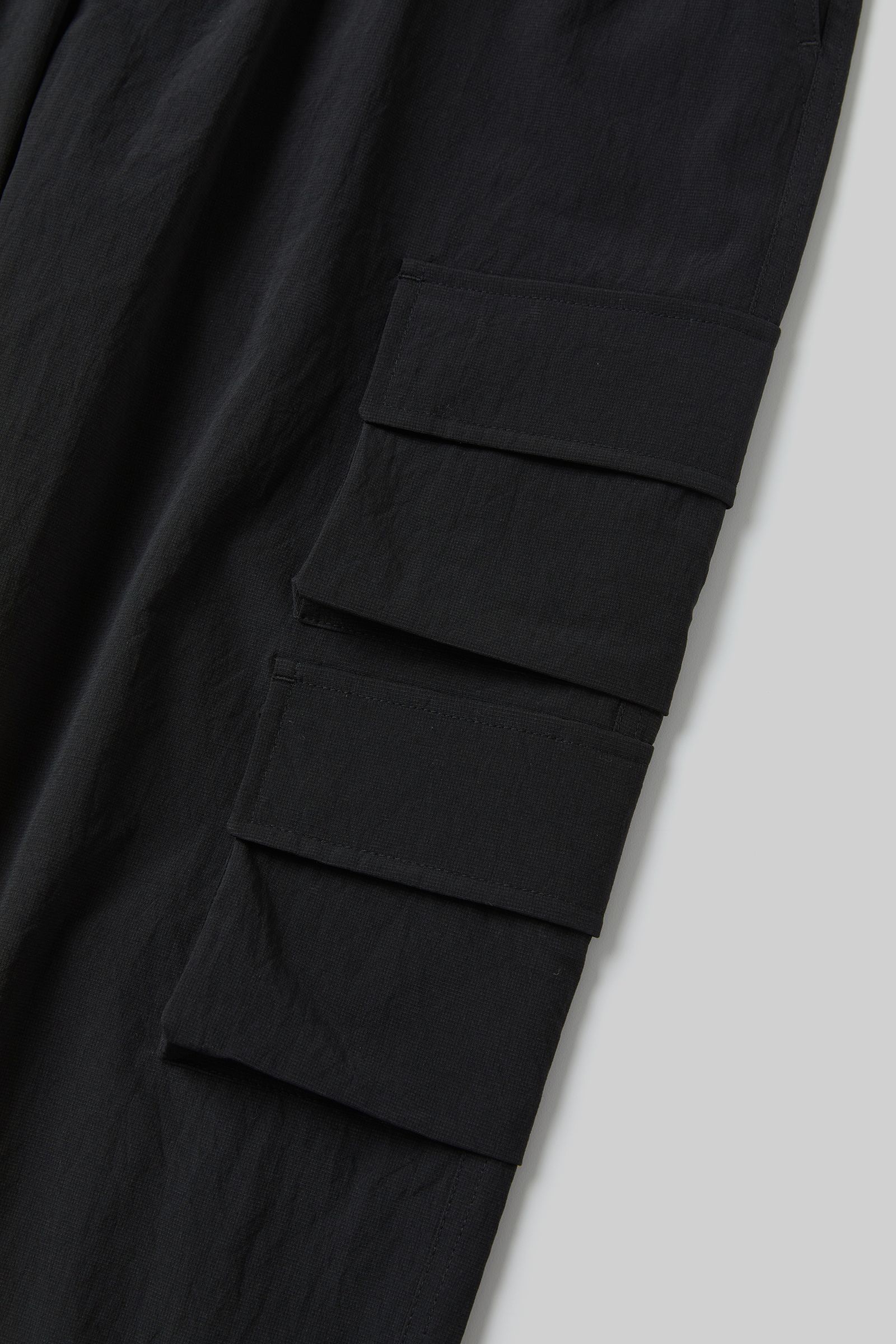 Side Double Pocket Pants -パンツ-（Black / ブラック）