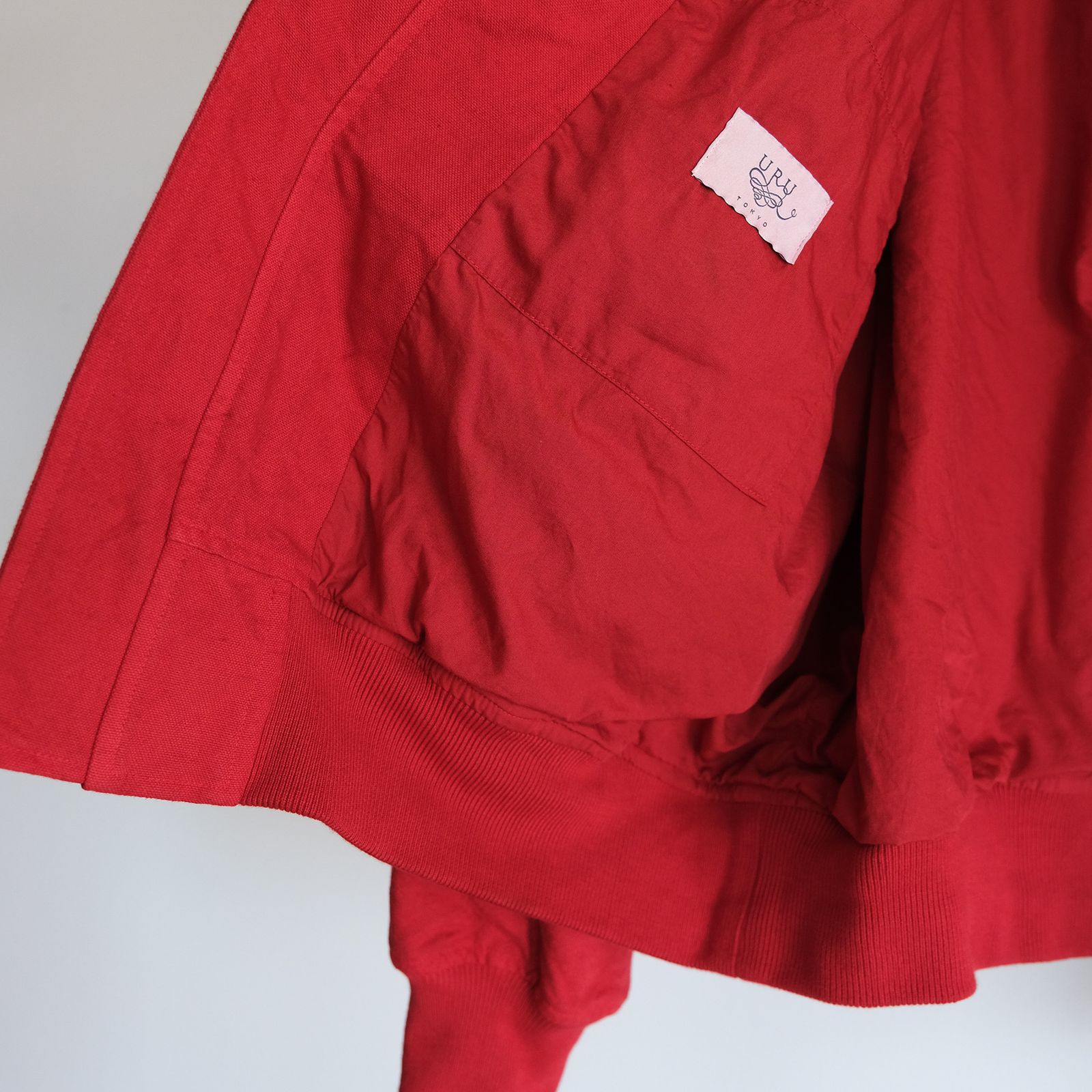 Cotton Canvas MA-1 Blouson -ブルゾン-（Red / レッド）