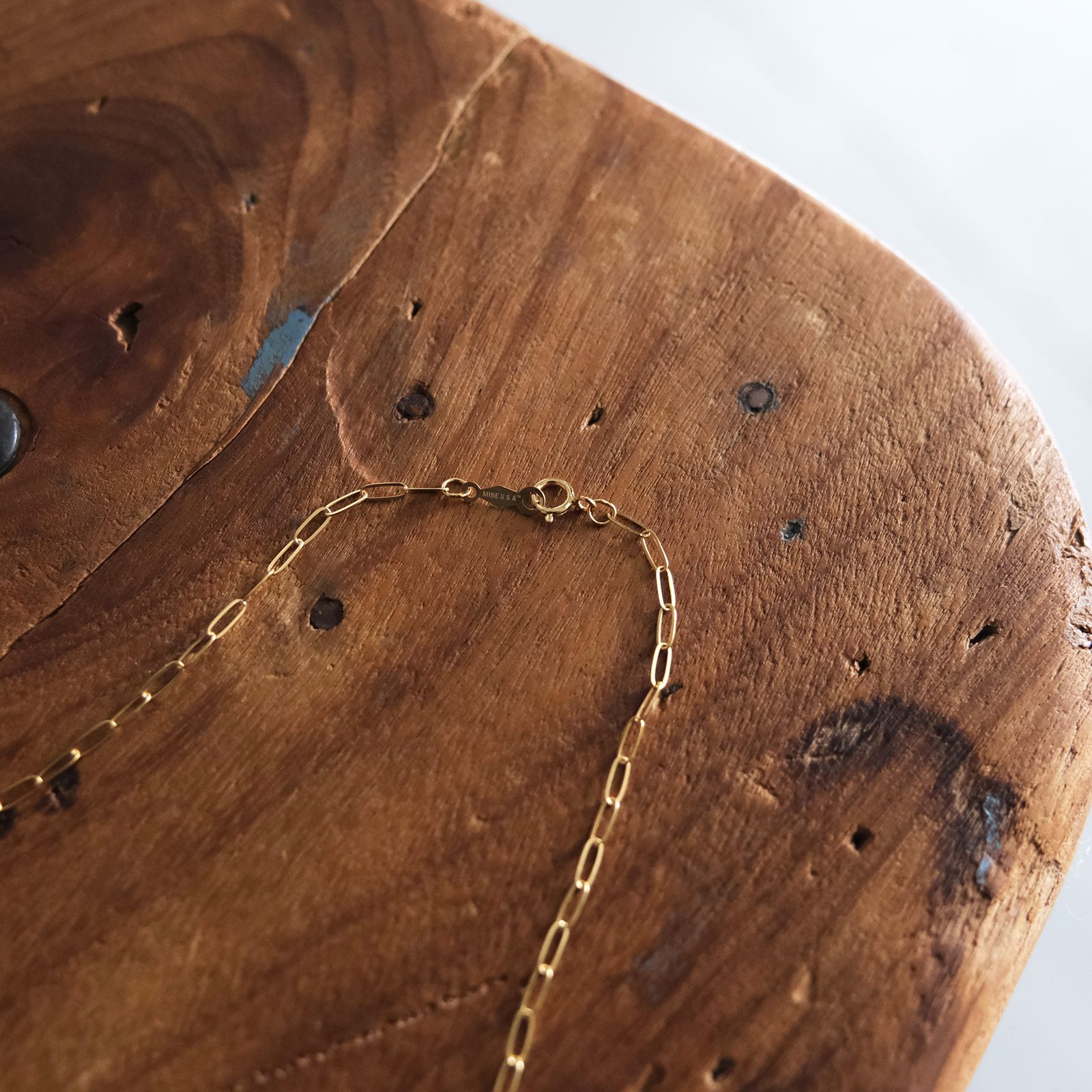 Oval Link Chain 14KGF -ネックレス-（14KGF / 14金ゴールドフィルド）