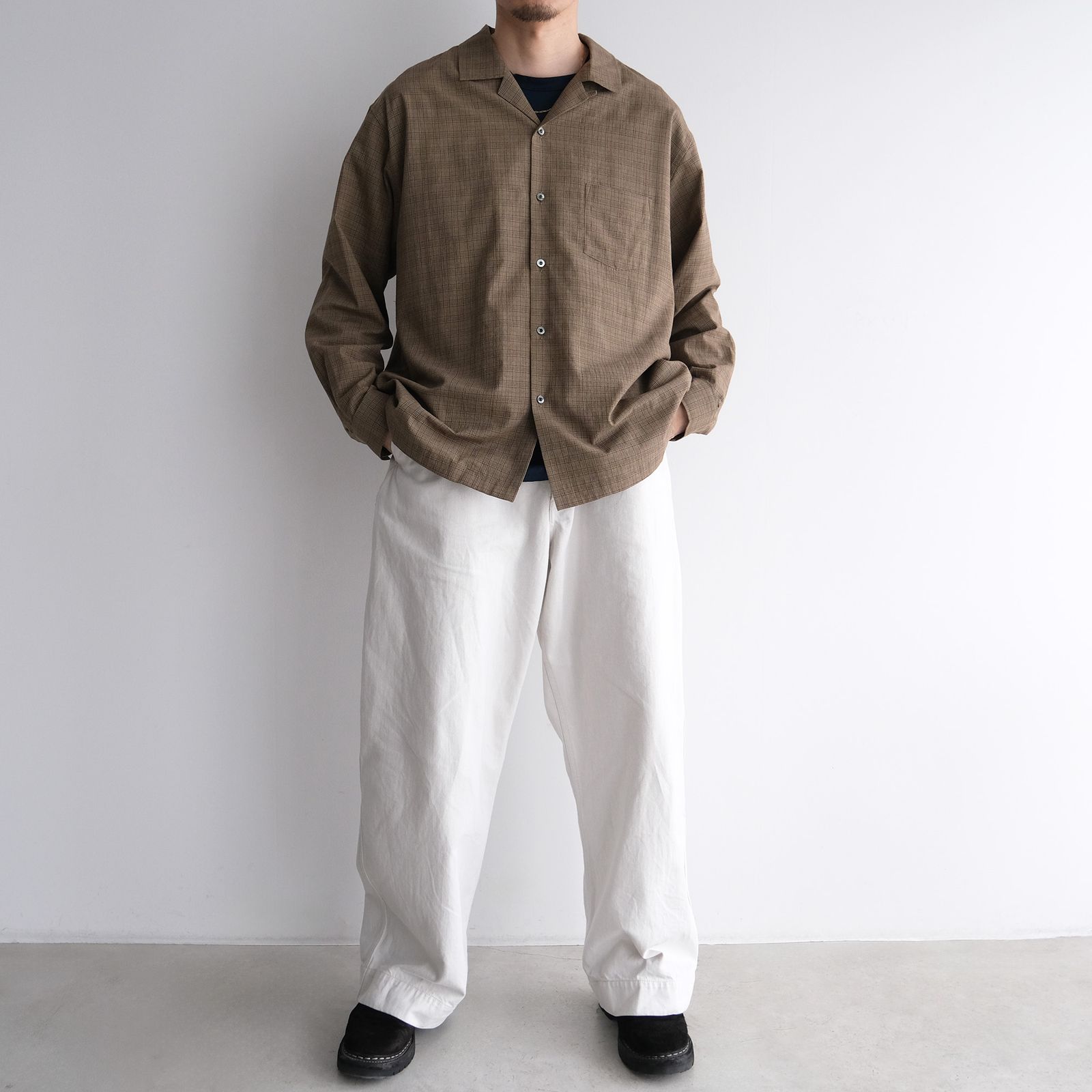 Senkou Hanabi -シャツ-（Khaki / カーキ）