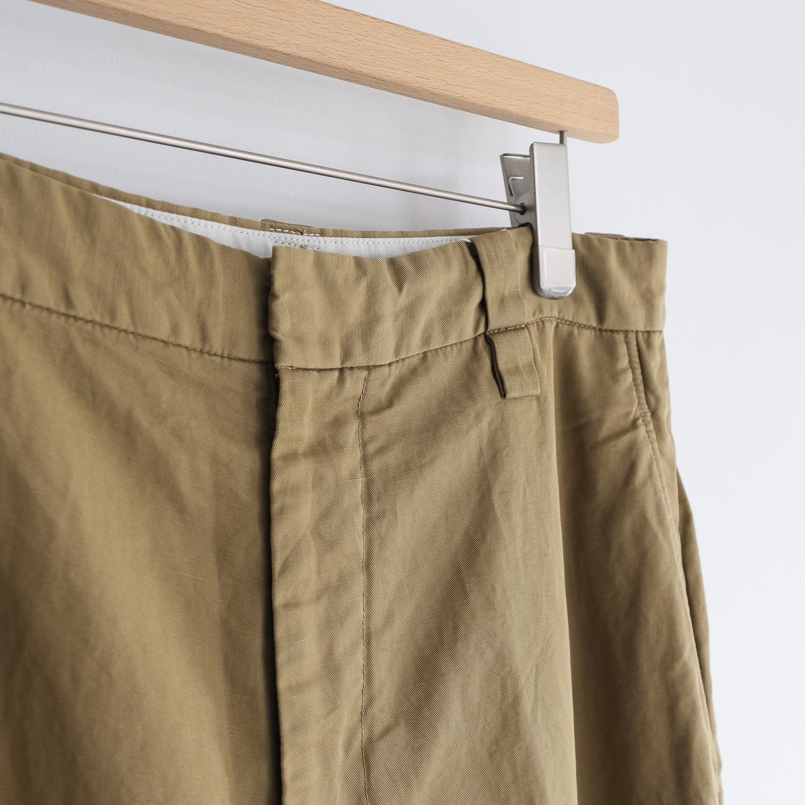 Cotton Washer Chino Pants -パンツ-（Beige / ベージュ）