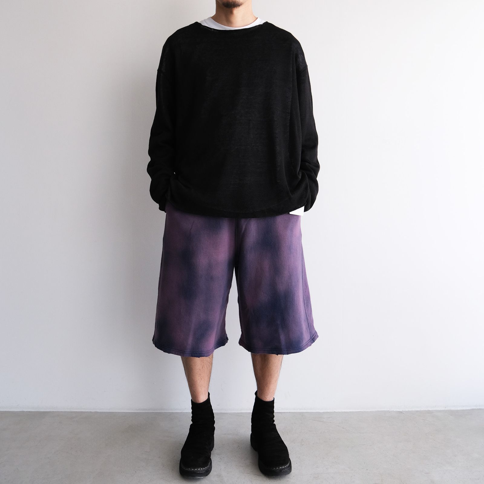 Sweat Half Pants -ショーツ-（Navy / ネイビー）