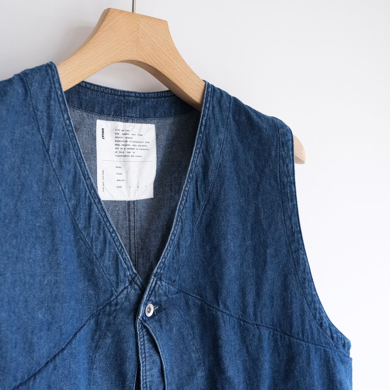 Denim Hunting Vest -ベスト-（Blue / ブルー）
