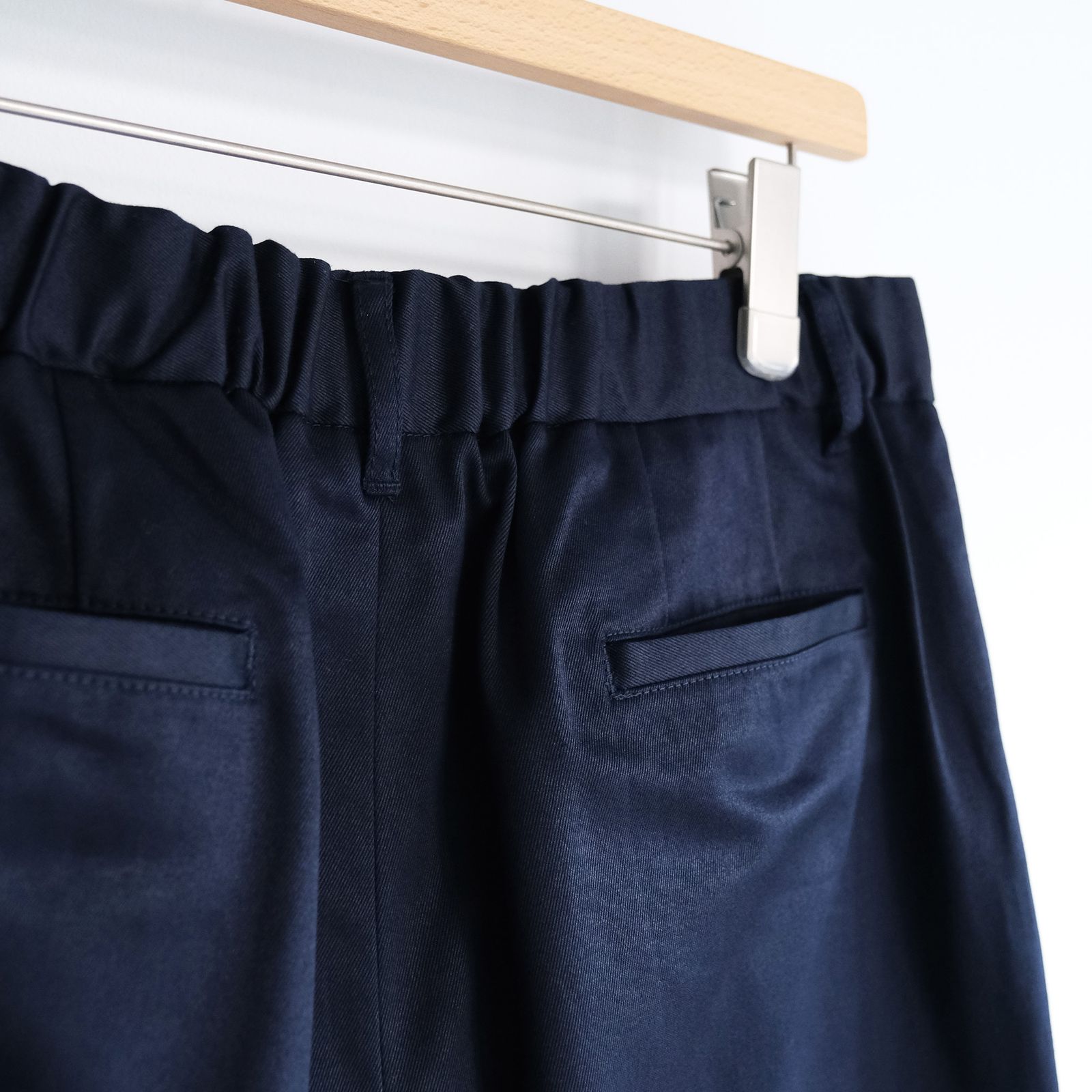 Westpoint Chino Wide Straight Trousers -パンツ-（Navy / ネイビー）