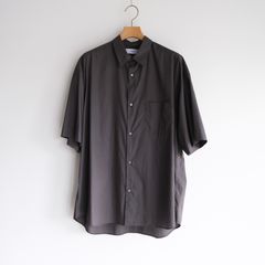Broad S/S Oversized Regular Collar Shirt -シャツ-（C.Gray / C.グレー）GM261-50003B