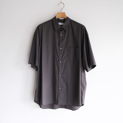 Broad S/S Oversized Regular Collar Shirt -シャツ-（C.Gray / C.グレー）GM261-50003B