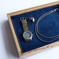 Stackable Jewelry Tray -トレー-（Navy Blue /ネイビーブルー）
