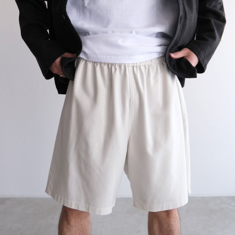 Graphpaper - Silk Noil Viscose Sleeping Easy Shorts -ショーツ 