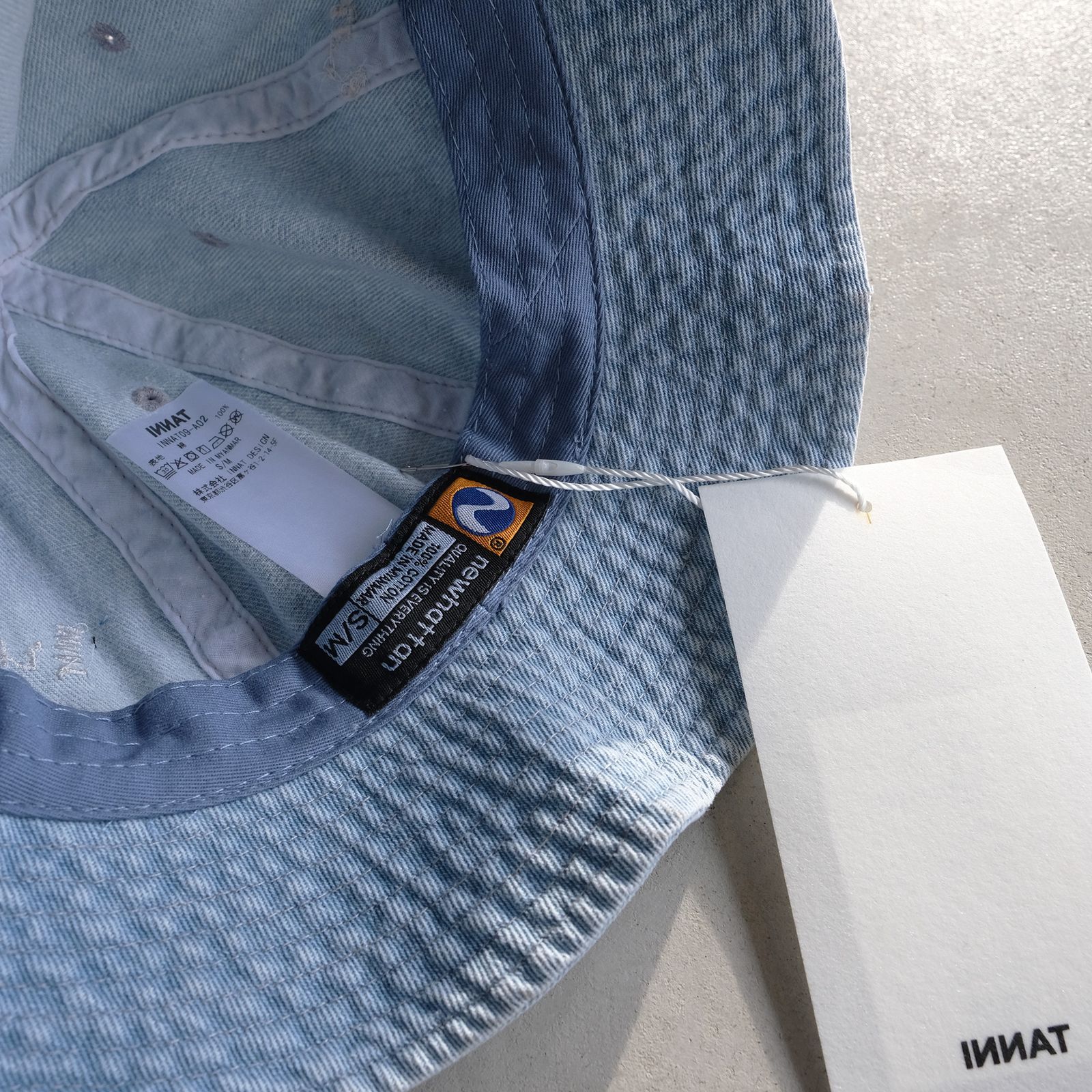 Embroidered Metro Hat -ハット-（L.Blue / ライトブルー）