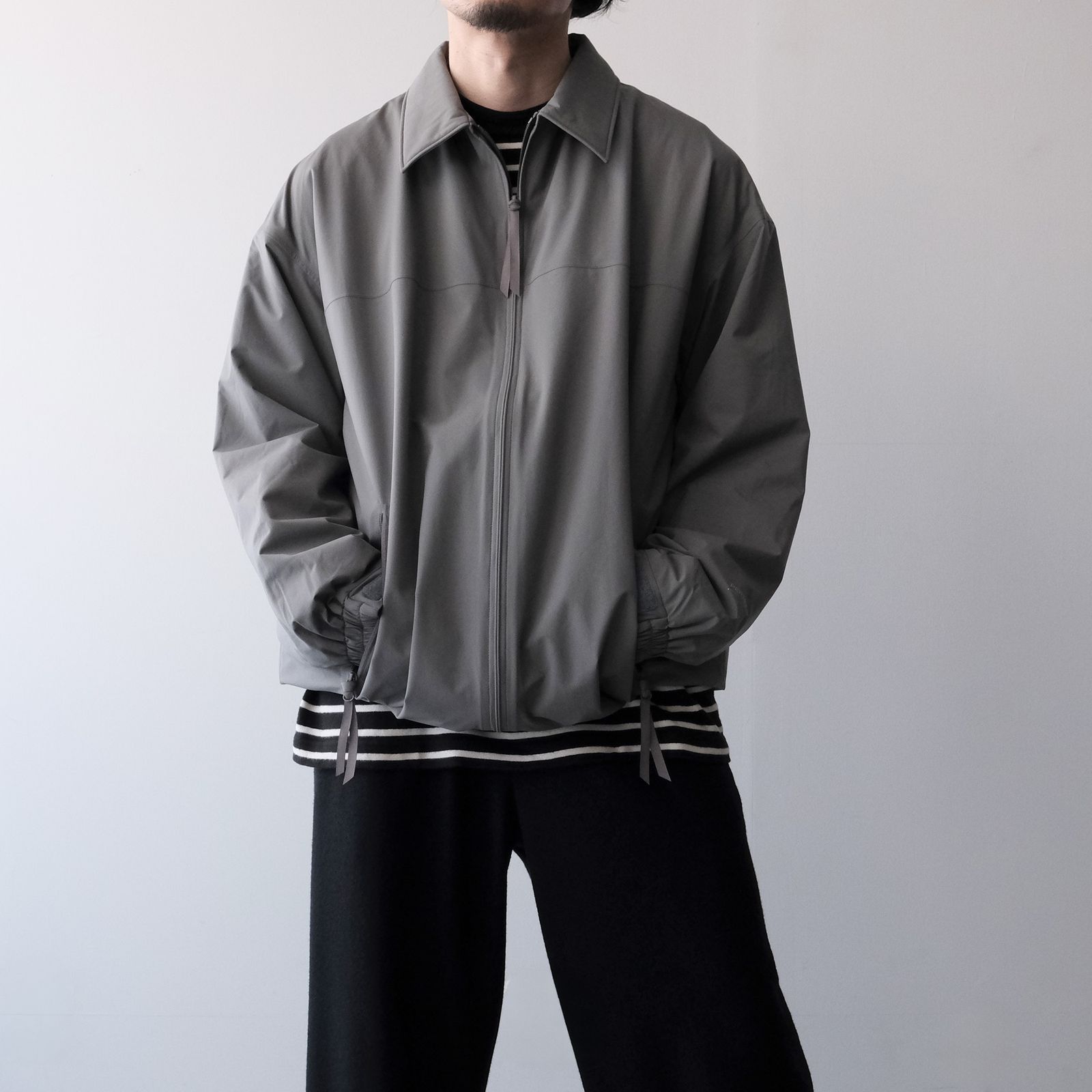 PERTEX SHIELD Light Thermo Zip-Up Jacket -ブルゾン-（Stone Gray / ストーングレー）GM263-30270