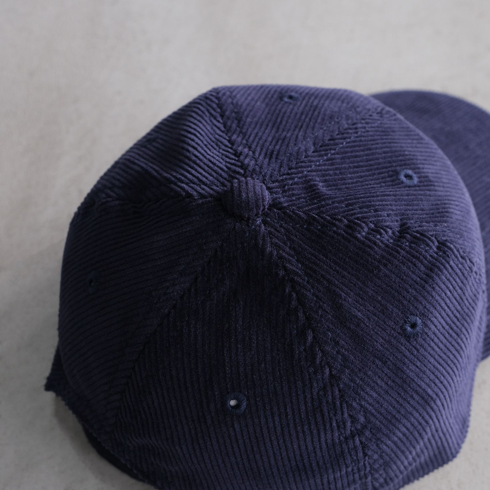 PMD Tag Corduroy Cap -キャップ-（Navy / ネイビー）