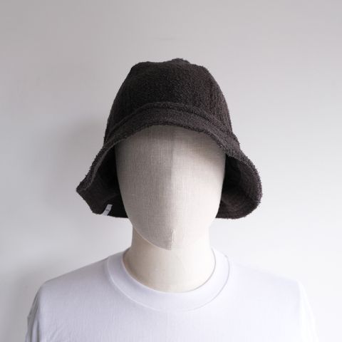 SAUNAS"サ"Towel Cloth Hat -帽子-（Charcoal Gray / チャコールグレー）