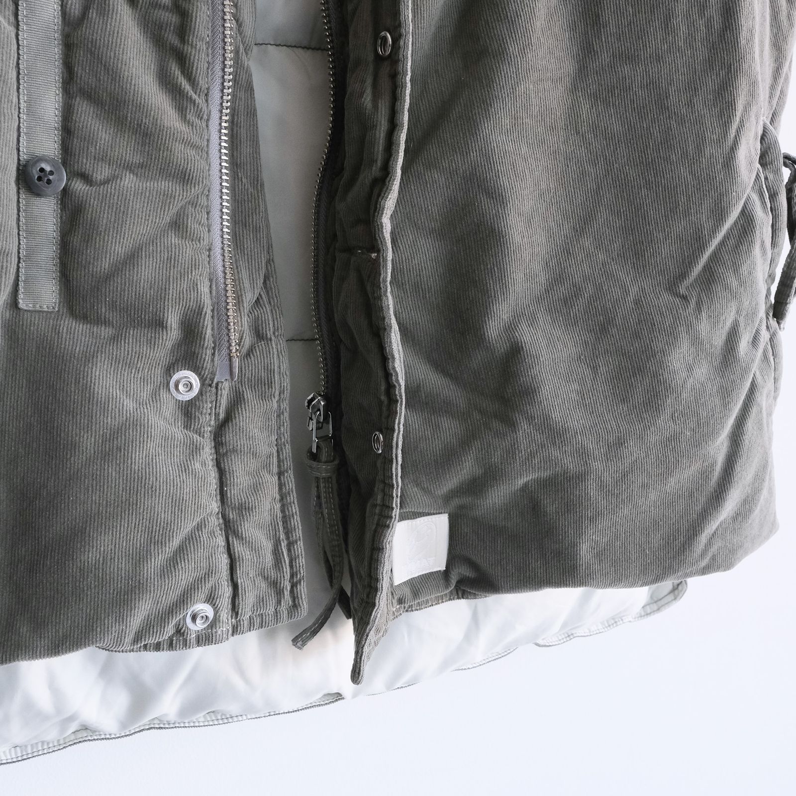 Garment Dyed Down Vest -ダウンベスト-（Gray / グレー）