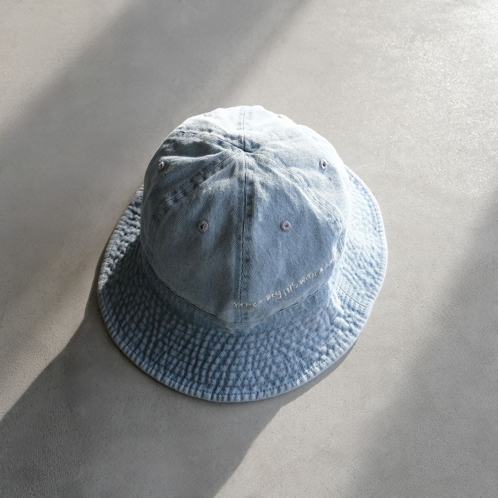 Embroidered Metro Hat -ハット-（L.Blue / ライトブルー）
