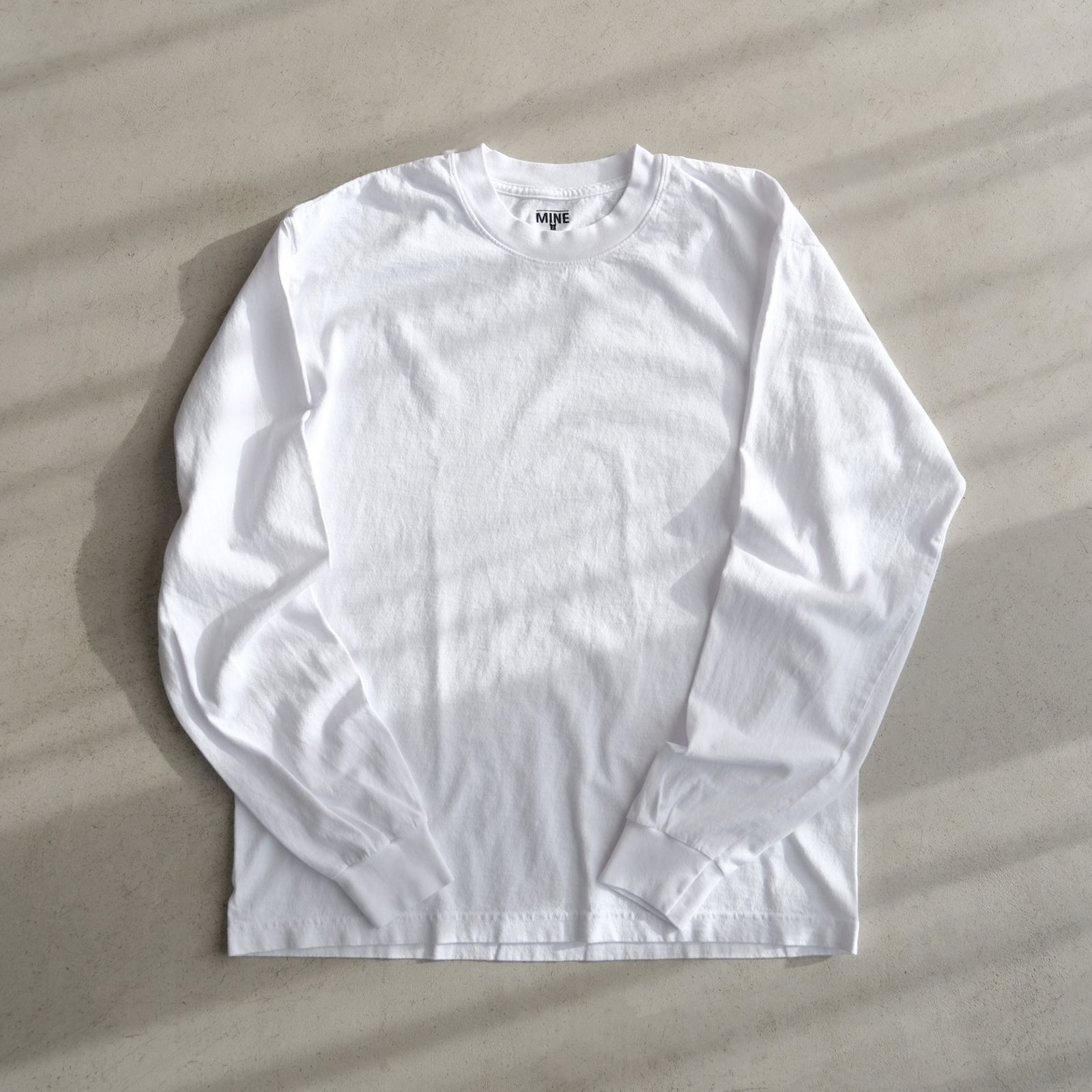 MINE DUCT TAPE L/S T-SHIRT / BLACK LABEL / ロンT / ホワイト