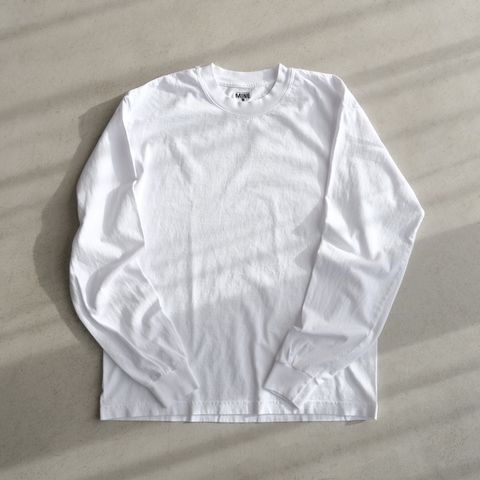 MINE DUCT TAPE L/S T-SHIRT / BLACK LABEL / ロンT / ホワイト