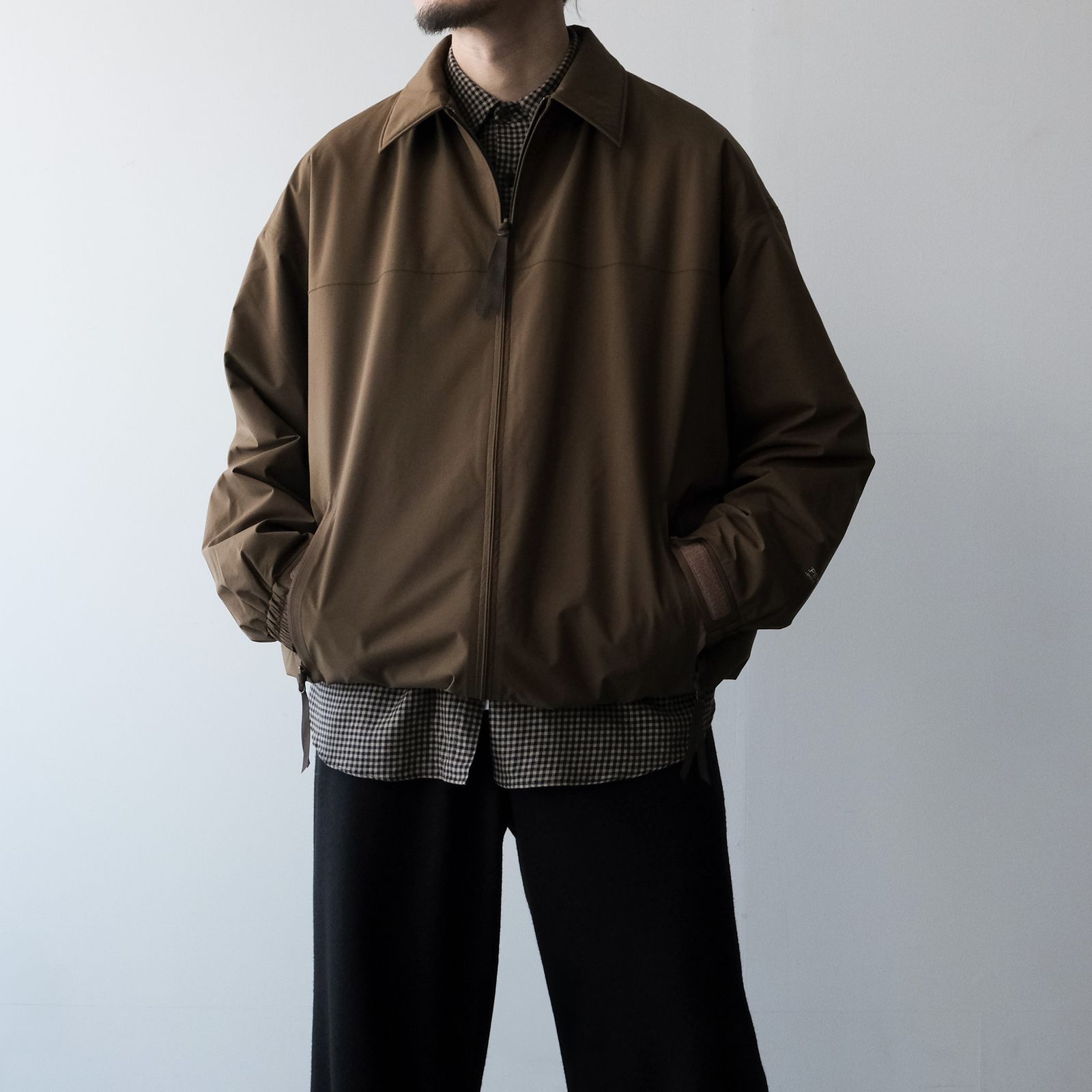 PERTEX SHIELD Light Thermo Zip-Up Jacket -ブルゾン-（Brown / ブラウン）GM263-30270
