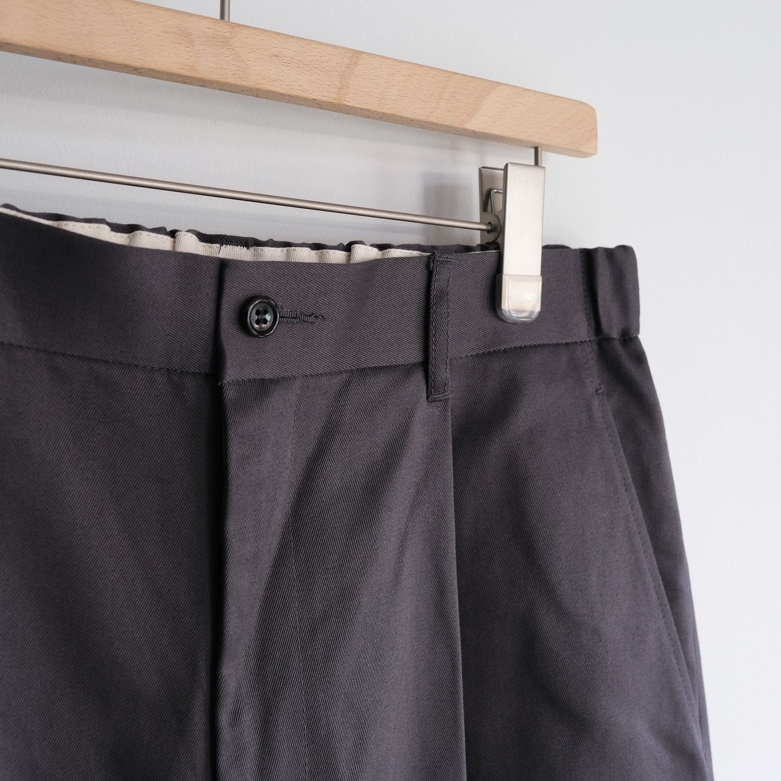 Westpoint Chino Wide Straight Trousers -パンツ-（C.Gray / C.グレー）