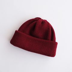 Wool Standard Knit -ニットキャップ-（Wine / ワイン）