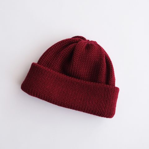 Wool Standard Knit -ニットキャップ-（Wine / ワイン）
