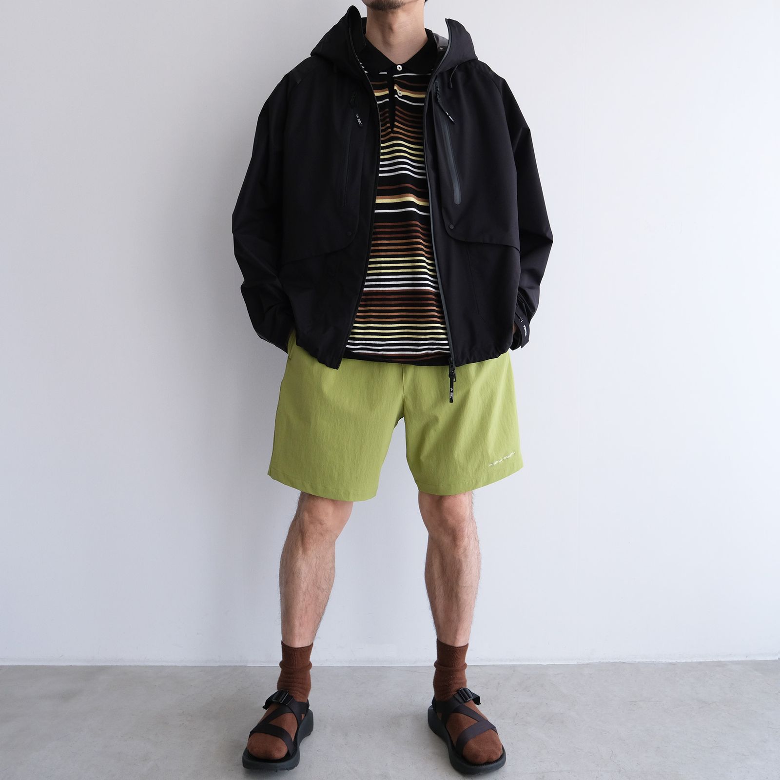 新品 UNIVERSAL PRODUCTS 25SS BUGGY バギーショーツ UNIVERSAL PRODUCTS - Buggy Shorts -ショーツ-（Pistachio
