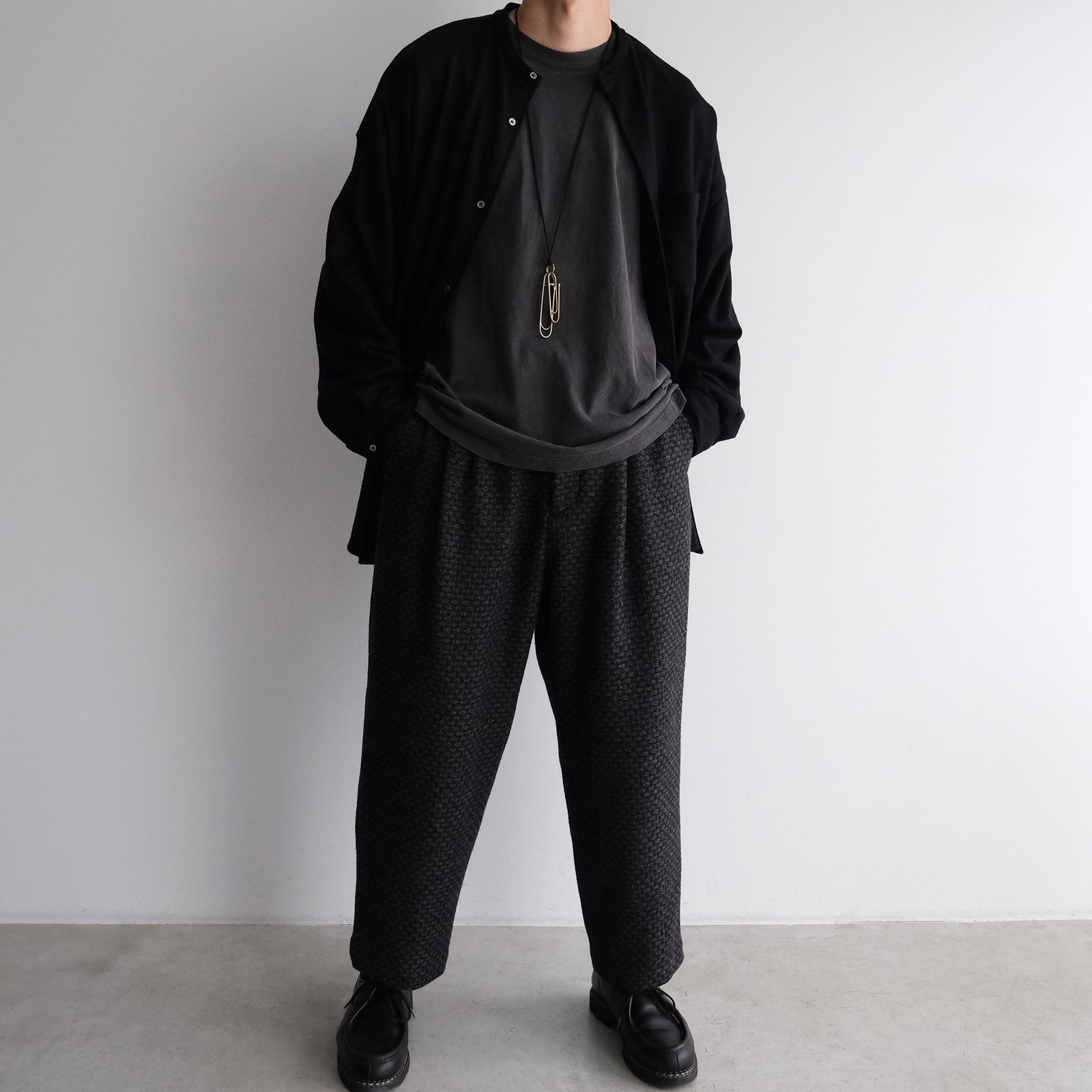Bumpy Pants -パンツ-（Charcoal / チャコール）