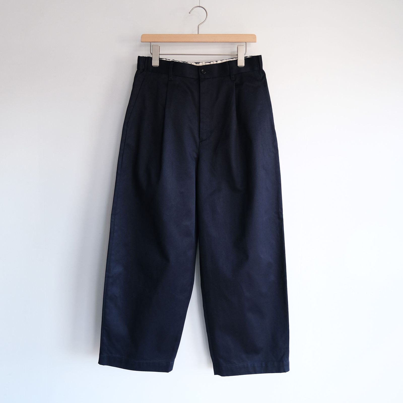 Westpoint Chino Wide Tapered Trousers -パンツ-（Navy / ネイビー）
