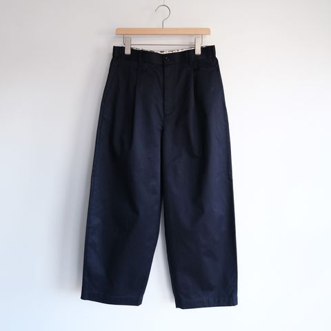 Westpoint Chino Wide Tapered Trousers -パンツ-（Navy / ネイビー）