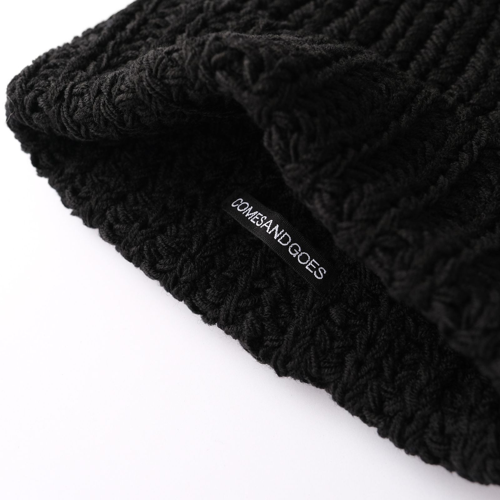 Big Knit -ニットキャップ-（Black /ブラック）
