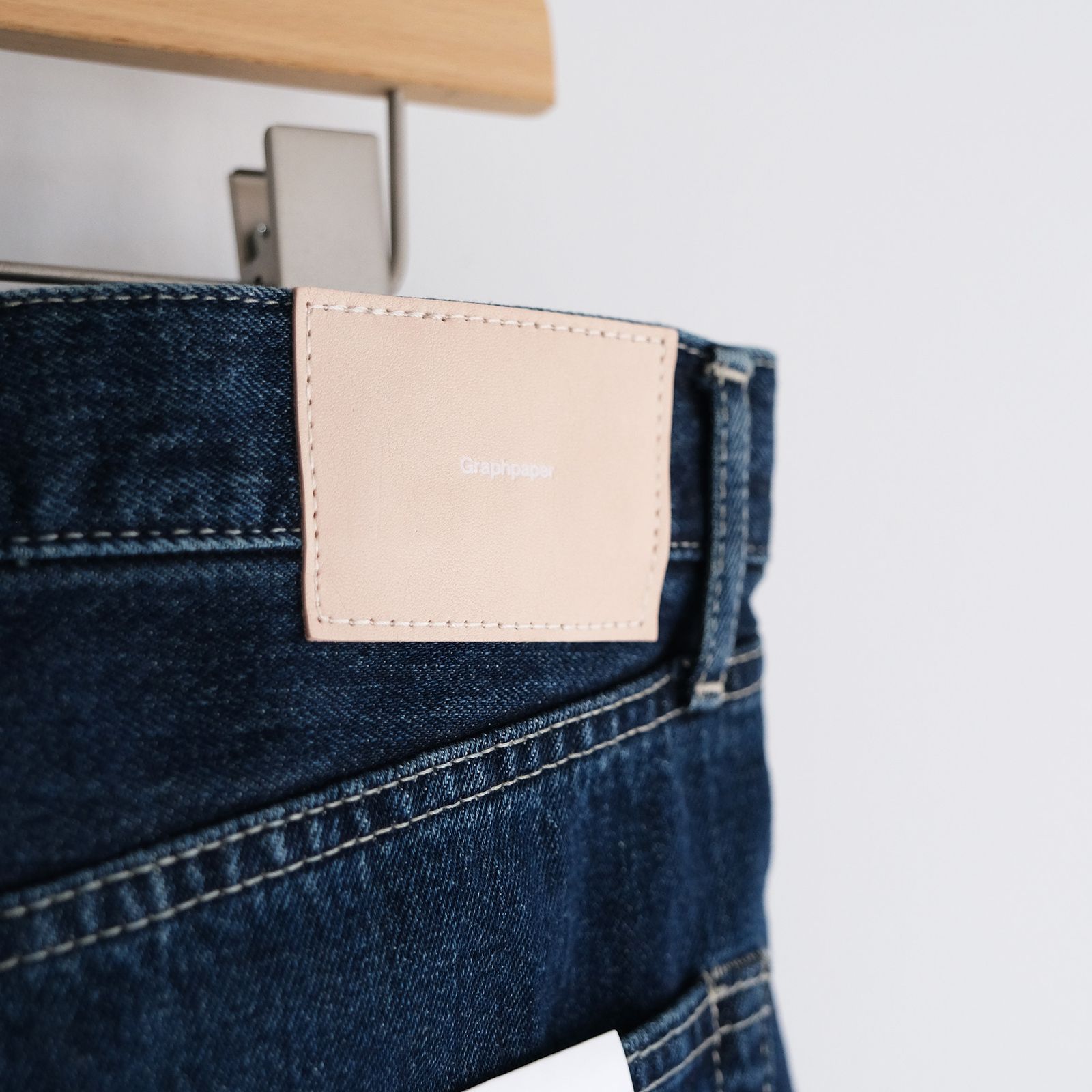 Selvage Denim Five Pocket Tapered Pants -パンツ-（Indigo Dark Fade / インディゴダークフェード）