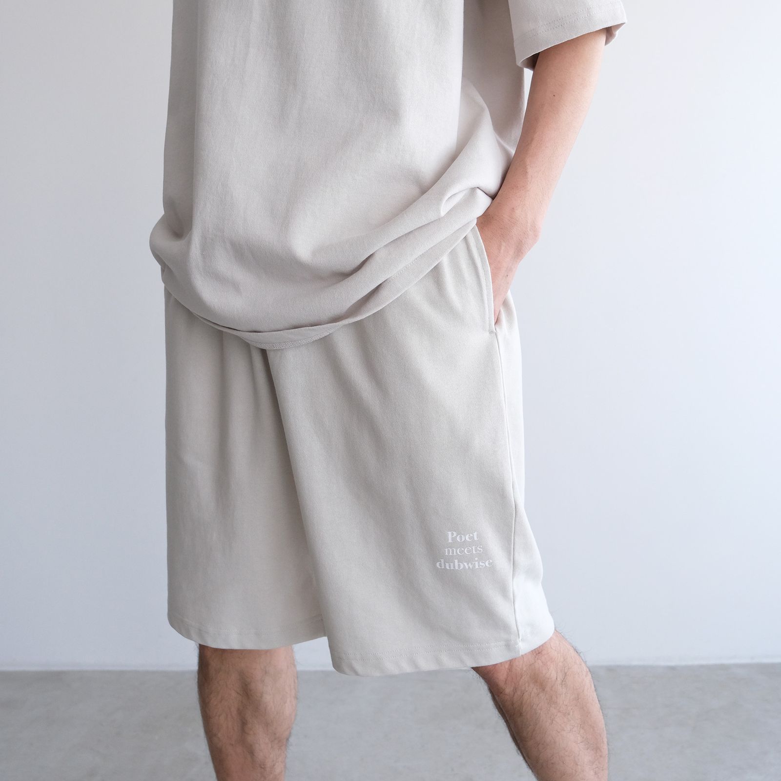 PMD Logo OP Half Pants -ショーツ-（F.Gray / フェードグレー）