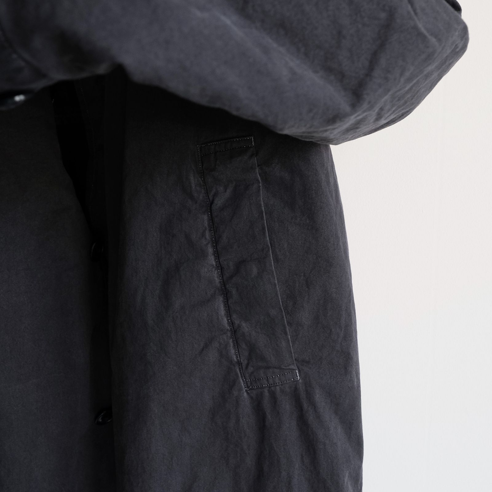 Long Over Coat -コート-（Dark Navy / ダークネイビー）