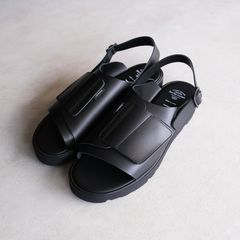 foot the coacher for GP Velcro Sandal -サンダル-（Black / ブラック）
