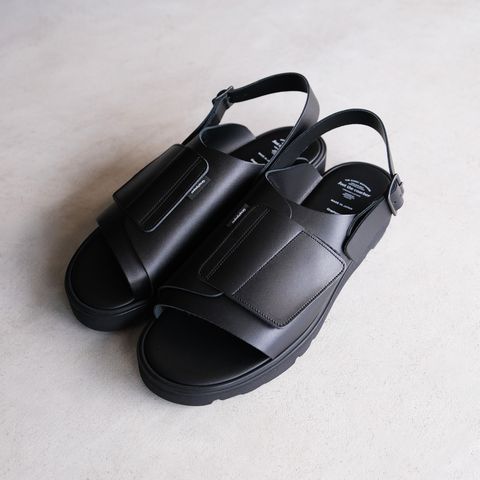 foot the coacher for GP Velcro Sandal -サンダル-（Black / ブラック）