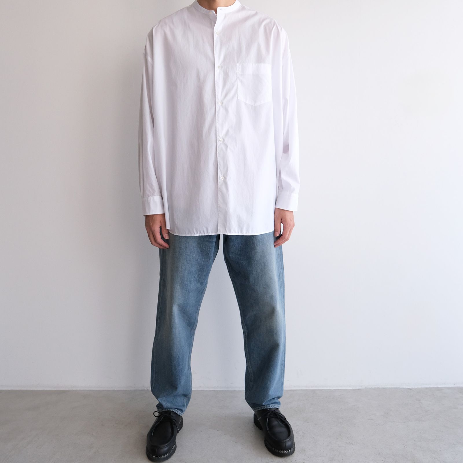 Selvage Denim Five Pocket Tapered Pants -パンツ-（Indigo Light Fade / インディゴライトフェード）