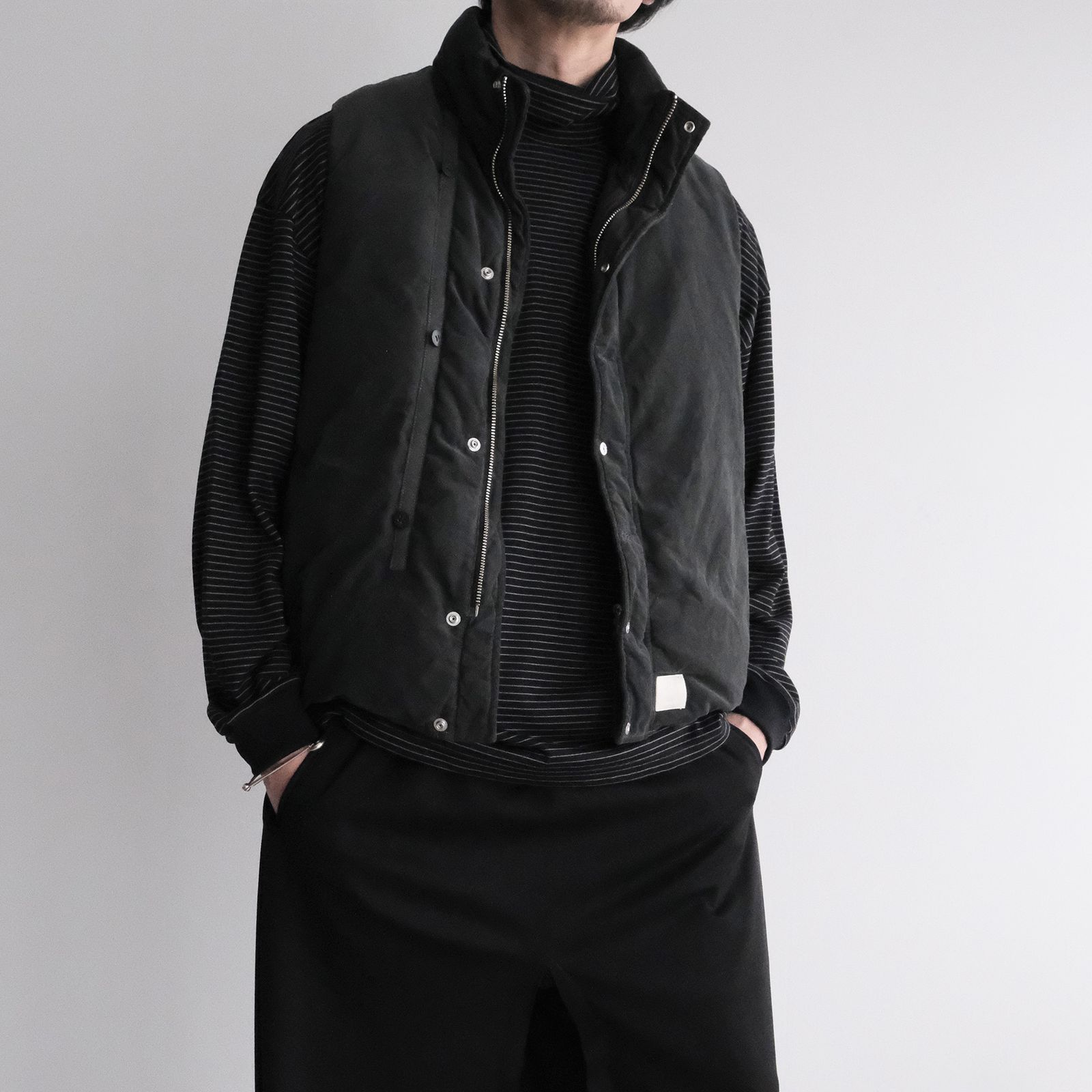 Garment Dyed Down Vest -ダウンベスト-（Ink / インク）