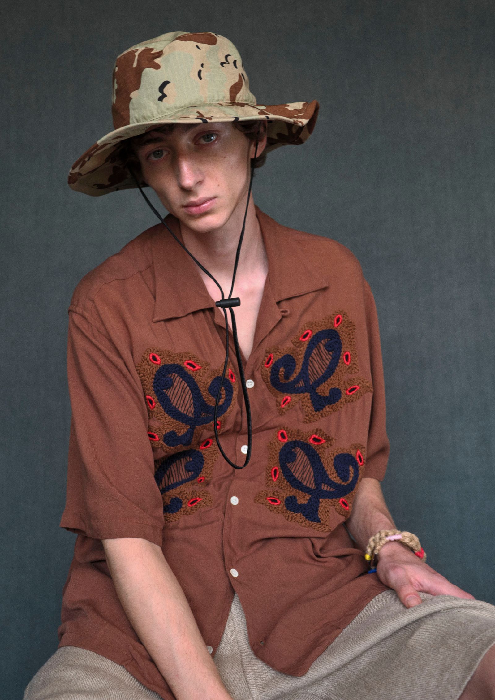 x Kijima Takayuki Wire Brim Boonie Hat -ハット-（Beige / ベージュ）