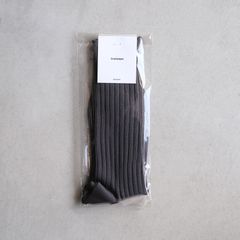 Graphpaper Rib Socks -ソックス-（Gray / グレー）GU261-90291B
