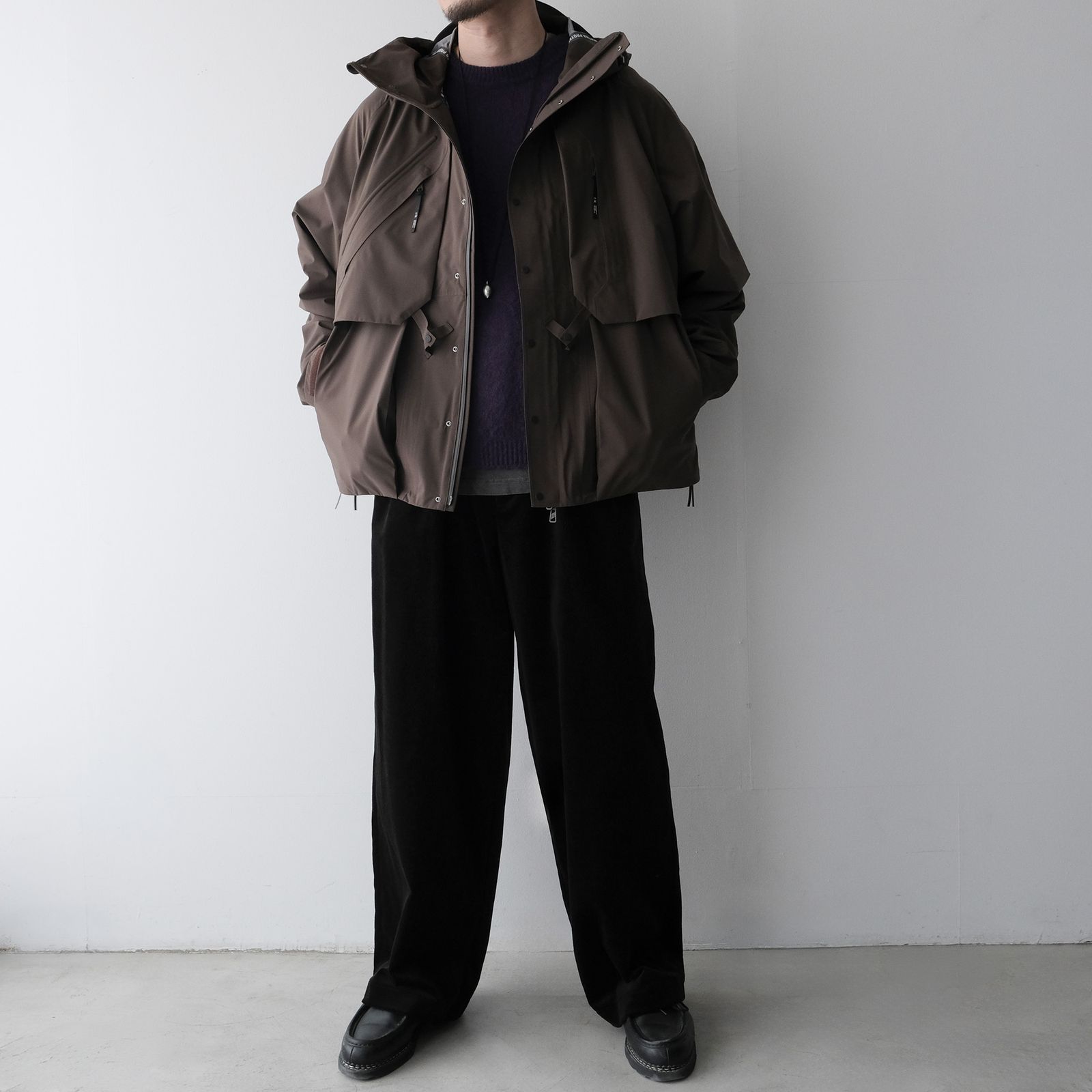 Partex Waterproof Layering Shell 2.0 -マウンテンパーカー-（Brown / ブラウン）