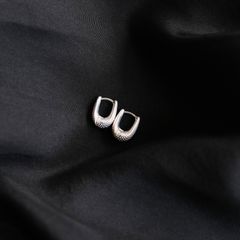 Tiny Tiny Dot Puffy Hoops -ピアス-（Silver 925 / シルバー925）